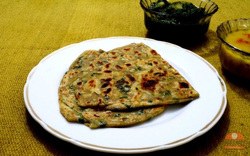 Methi paratha healthy dinner Recipe in gujarati Style