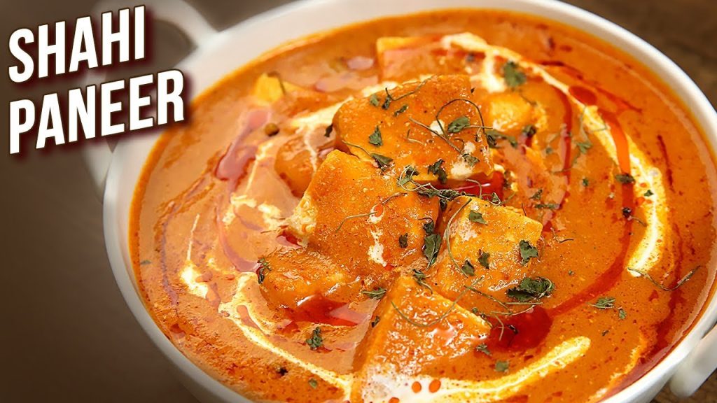 Shahi paneer recipe